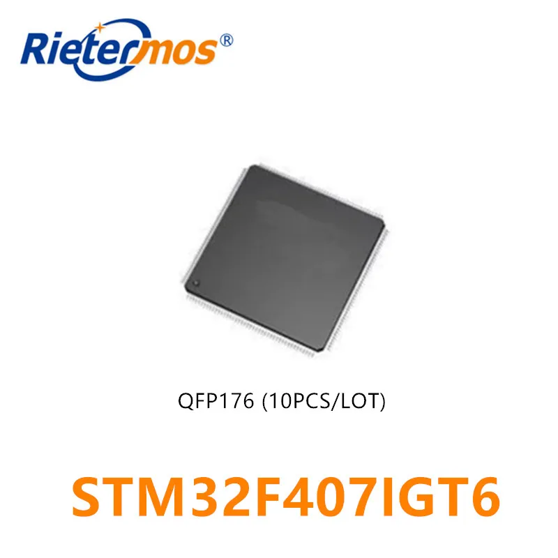 

10 шт. STM32F407IGT6 QFP176 32F407IG STM32F407IG оригинал