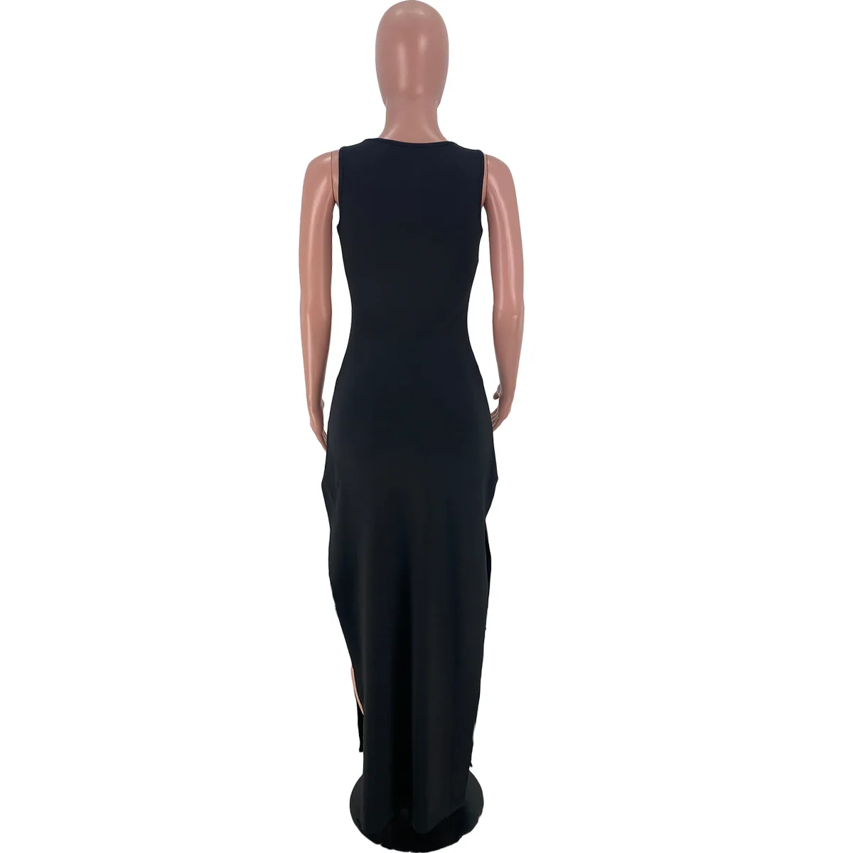 

Adogirl Solid Women 2 Piece Set for Streetwear High Slit X-Long Tank Maxi Tops and Shorts Matching Set Active Sweatsuit Outfits