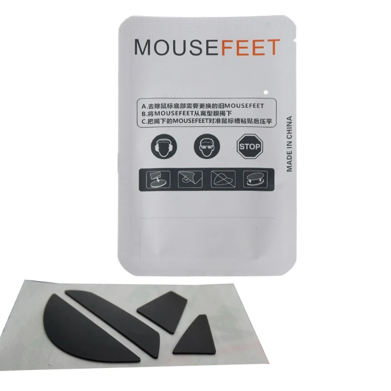 

1 Sets/pack Replace Mouse Feet Mouse Skate For Razer Basilisk X HyperSpeed Mouse Glides Curve Edge