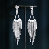 tassel earrings accessories for women korean jewelry 2021 trend new long stud earing accessories big drop earring jewellery