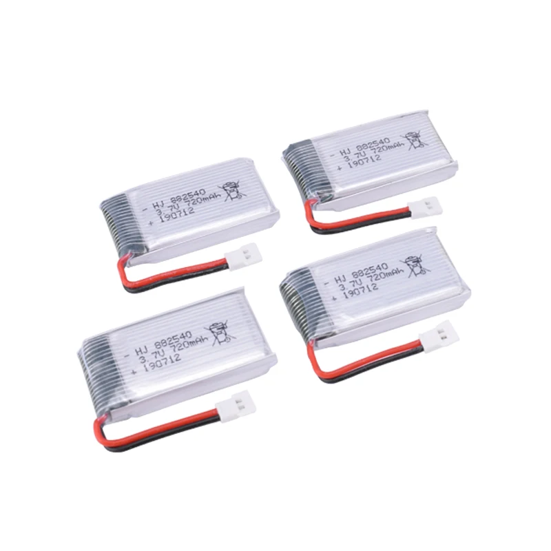 4/5/6 шт. 3,7 V 720mAh литий-полимерный Батарея с Зарядное устройство 802540 для Syma X5C X5SC Skytech M68 MJX X705C яде A8 A9 Feiyue 328 радиоуправляемая модель