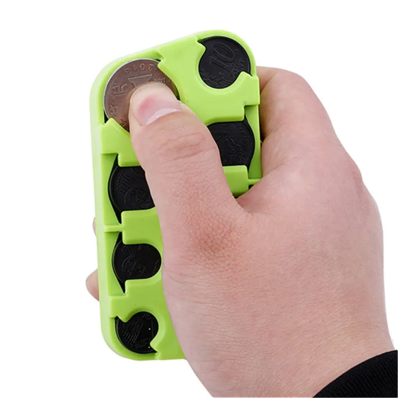 Дозатор для монет в долларах США пластиковый держатель коробка хранения