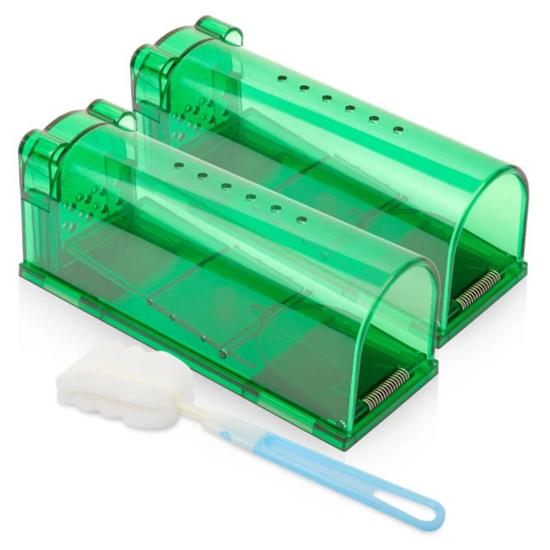 

Ловушка для гуманных мышей, многоразовая мышь для использования на улице и в помещении, ловушка для грызунов, живая мышь, ловушка для клетки,...