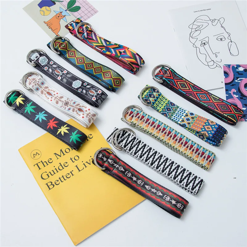 Индивидуальный этнический Ретро брезентовый кожаный женский Универсальный