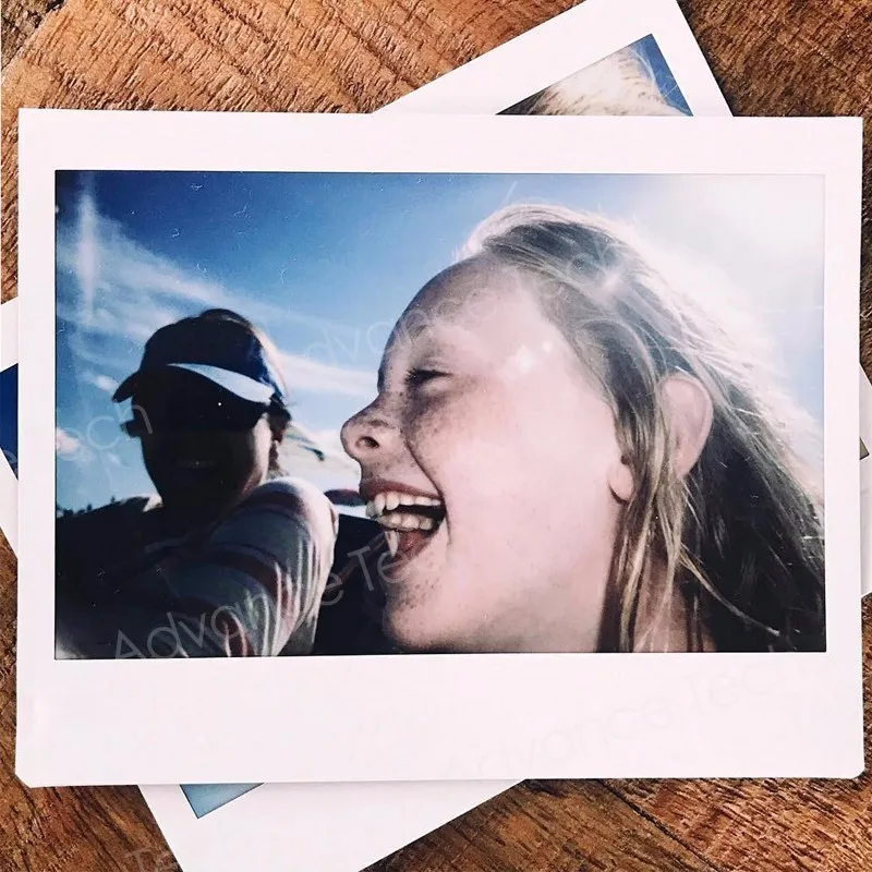 Genuine10.20.40 листов Fujifilm Instax Wide с белой кромкой + Широкий радужная пленка для Fuji Instant