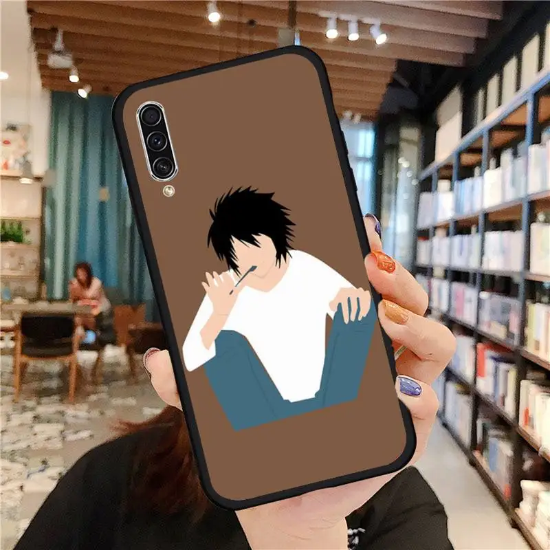 

Anime new Death Note Ryuk horror apple Phone Case For Samsung A20 A30 30s A40 A7 2018 J2 J7 prime J4 Plus S5 Note 9 10 Plus