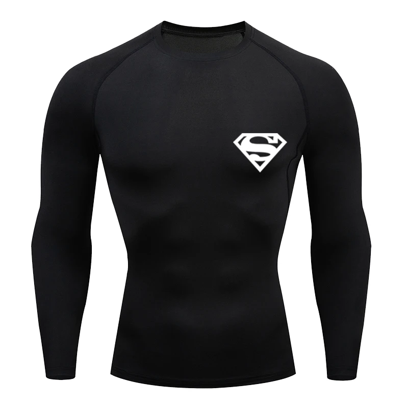 

Hot Quick Dry Sport T Shirt Men Running Fitness Jersey Gym Jogging Shirts Man Sportswear Compress Tights Man T-shirts