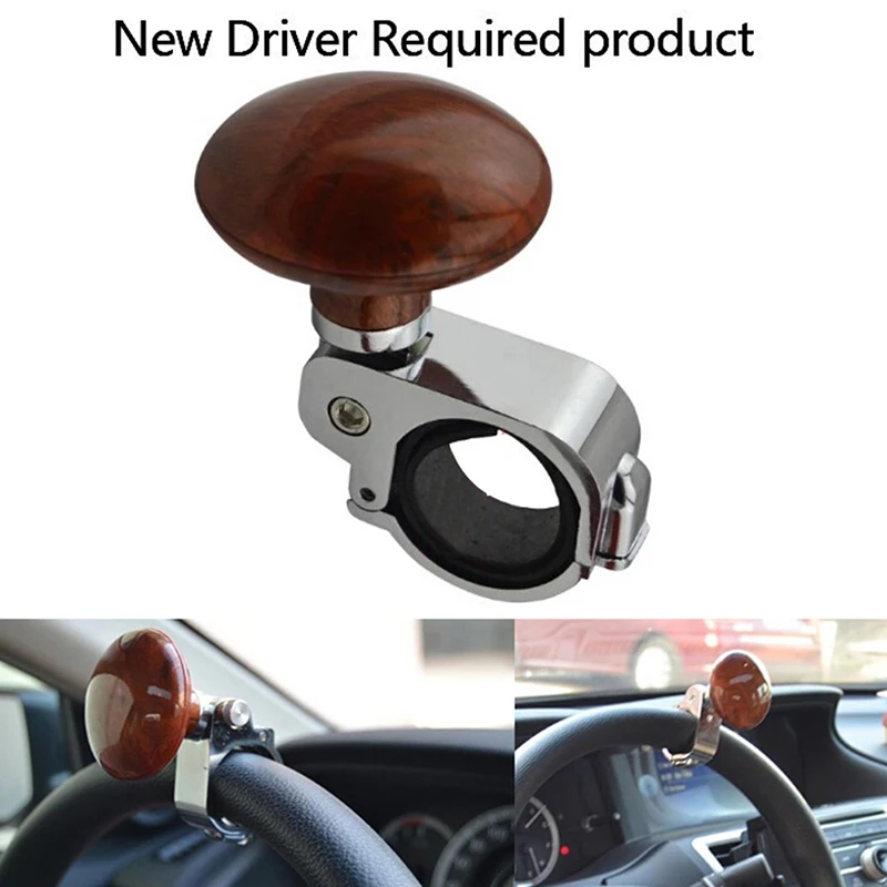 

Steering Wheel Spinner Heavy Duty Car/Truck Handle Suicide Power Knob Aluminum
