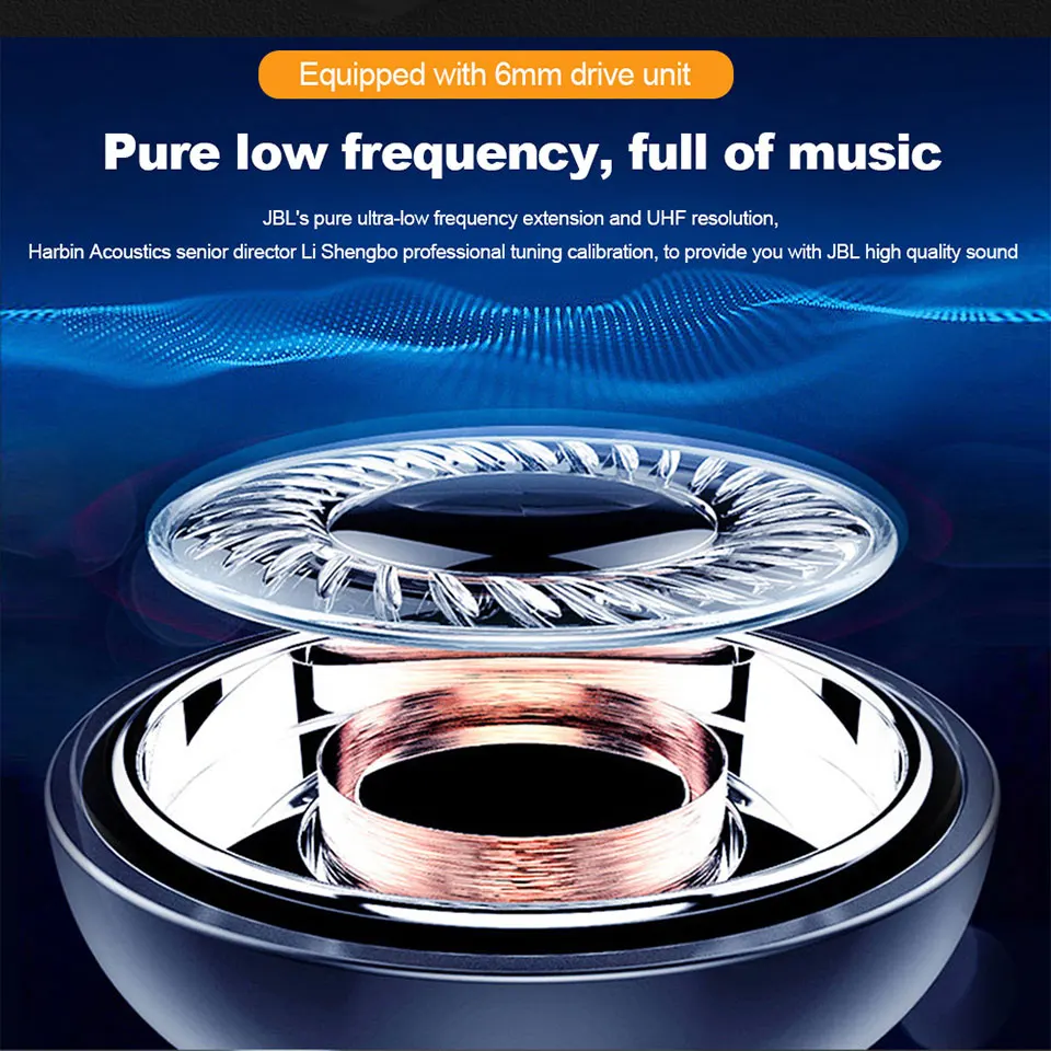 

Original JBL T280 Bluetooth TWS True T280tws Wireless Earphones IPX5 Waterproof Stereo Music Earbuds Sport Running Headphones