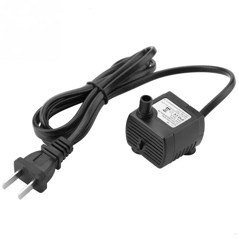 110 V/220 V 3W мини ультра тихий водяной насос погружной для пруда аквариумных рыб танк