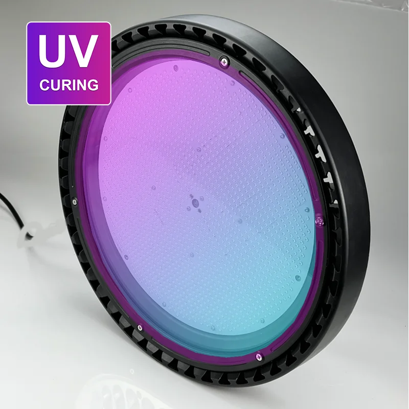 HIgh Power Led UV GEL Curing Lamp Ultraviolet Light Oil Printing Machine Glass Ink Paint Silk Screen 3D Printer UVCURING7.0-1600