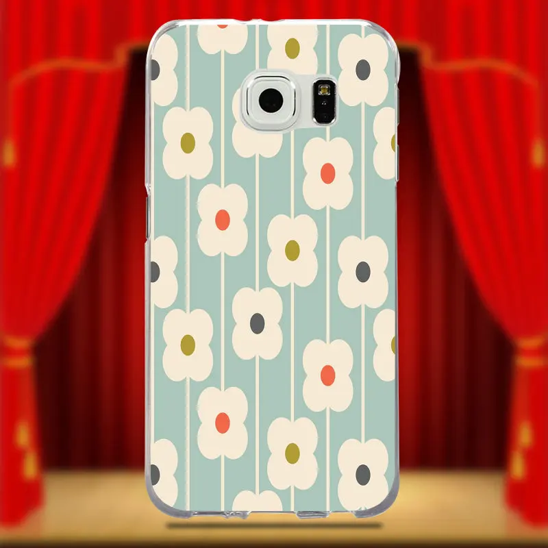 Уникальные силиконовые прозрачные чехлы Orla Kiely для телефонов Samsung Galaxy S2 S3 S4 S5 Mini S6