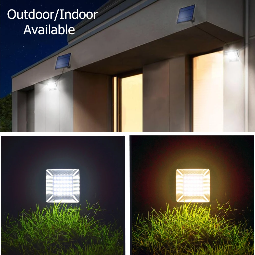 

Solar Lamp Outdoors Solar Light Garden Lamp Solar Led Flood Light With 5M Cable For Garden Street Waterproof Solar Garden Light