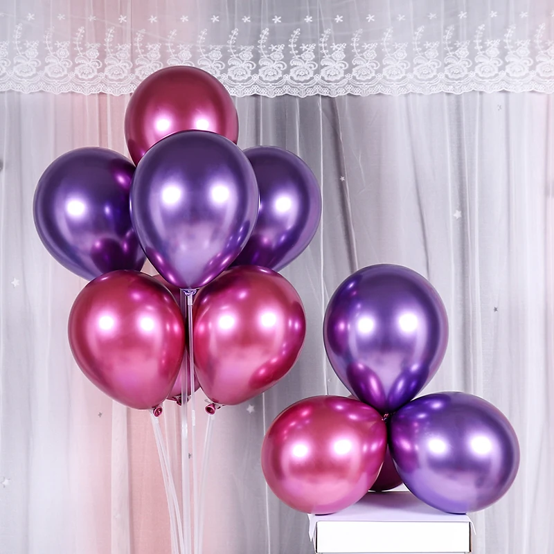 1 Набор 7 трубки надувной стоячий держатель для шарика Колонка Новые блестящие