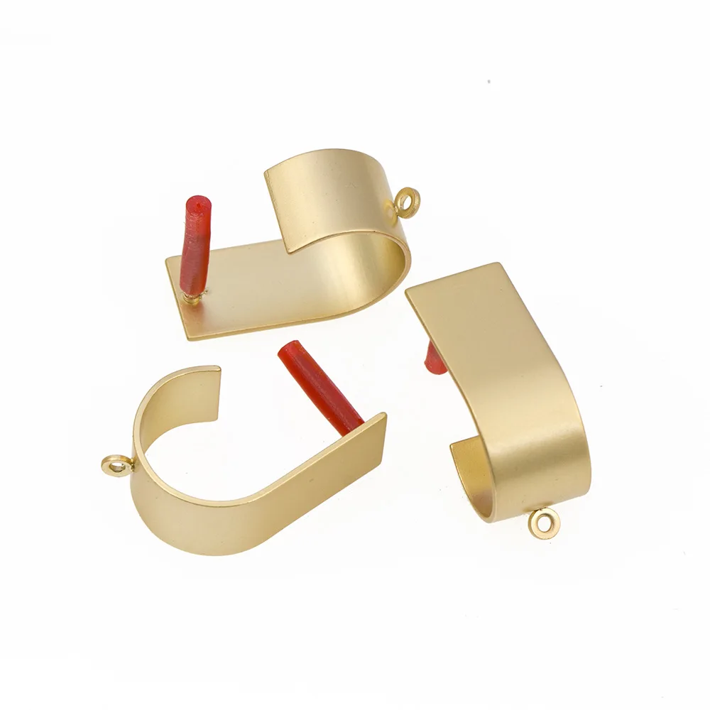 

10 Pcs DIY Earring Settings Earrings Back Handmade Stud Earrings Base Connectors Linkers for Jewelry Making Accessories