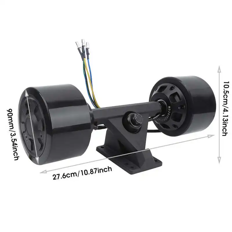 Четырехколесный моторный набор для скейтборда грузовиков бесщеточный двигатель