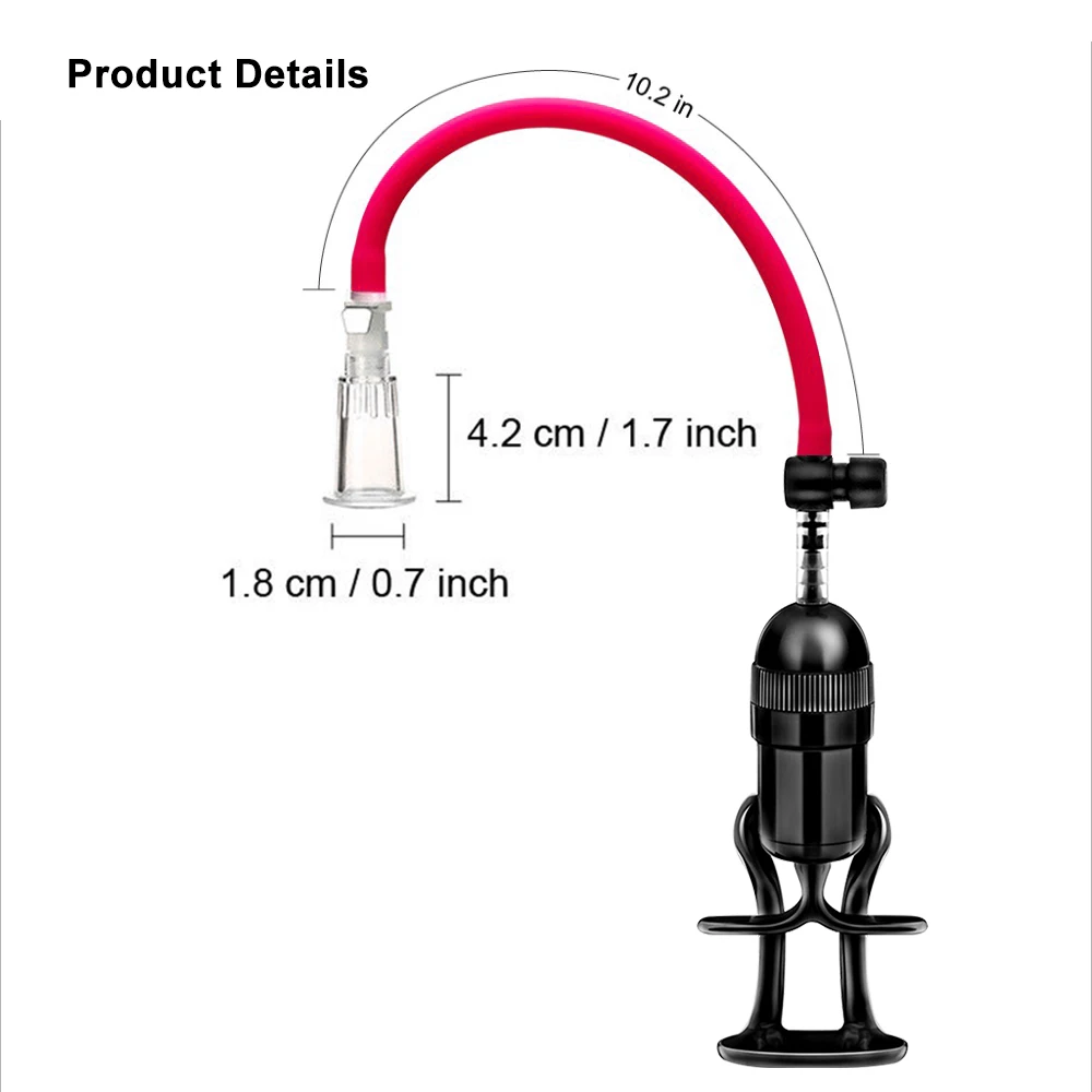 Высококачественные насосы для пальцев вакуумный стимулятор сосков Женский