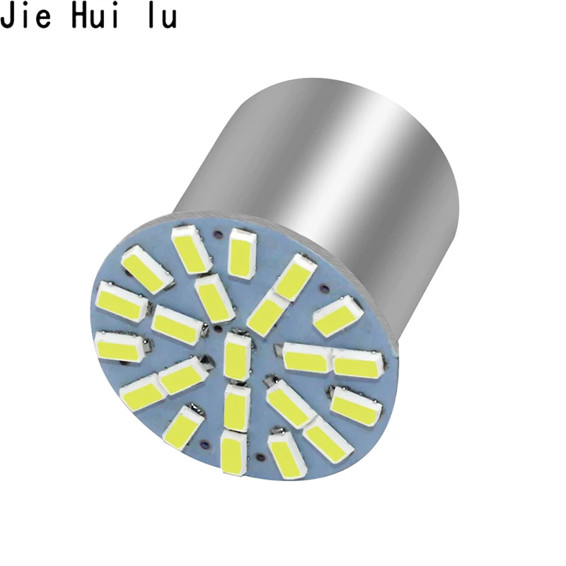10 шт. 1156 1157 P21W BA15S R10W 22 SMD 3014 Светодиодный автомобильный дневной ходовой светильник, Автомобильный задний боковой индикатор, светильник s, лампа для парковки