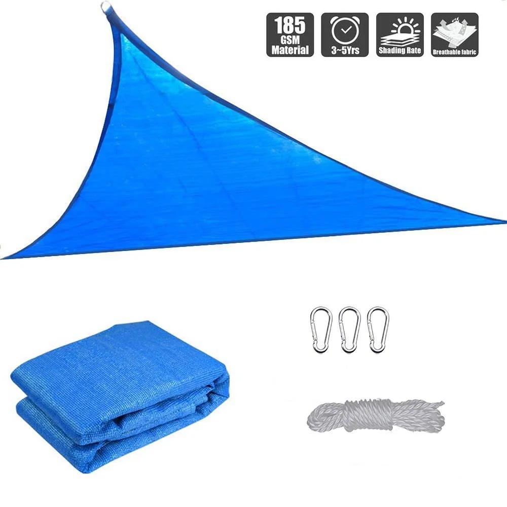 

Синяя Солнцезащитная сетка для защиты от УФ-лучей, 5 м x 5 м x 5 м, садовые суккулентные растения, затемняющие покрытия, наружные навесы, DIY укрытие для бассейна, индивидуальный дизайн