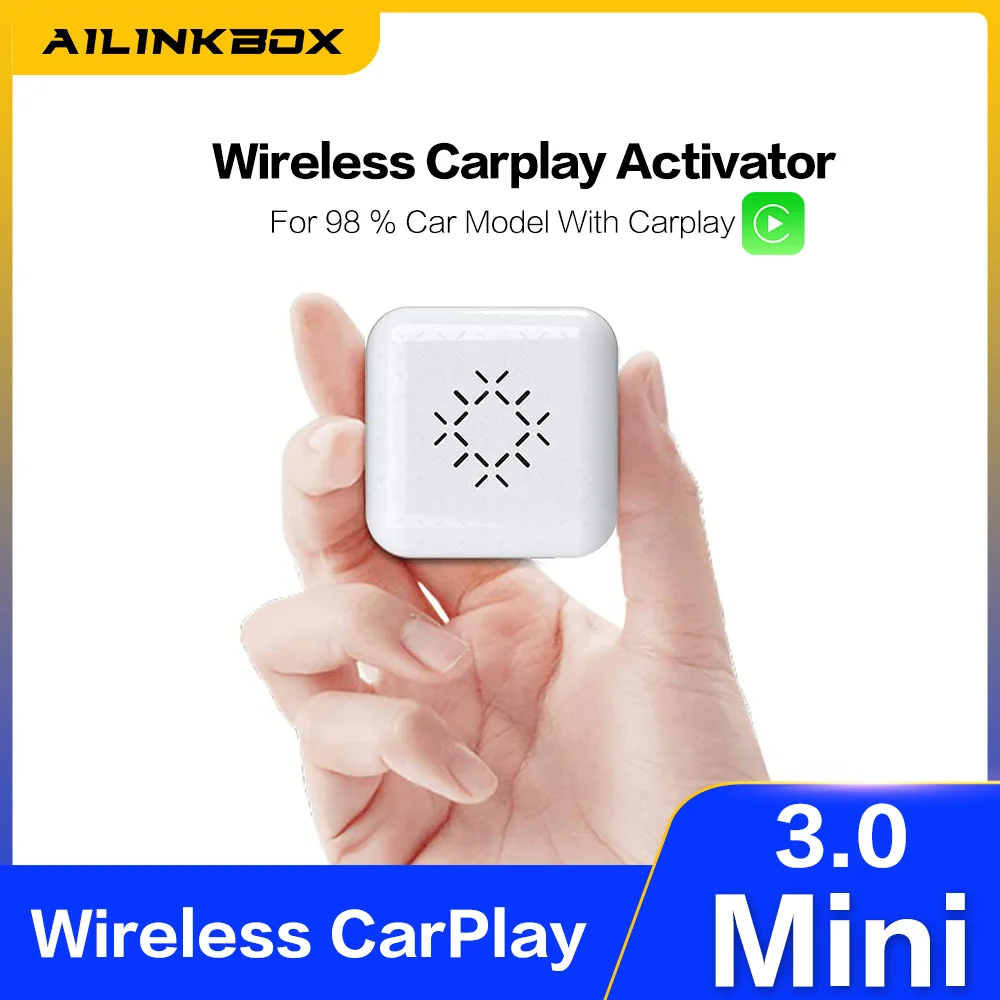 

Carlinkit 3,0 мини беспроводной адаптер CarplayAdapter IOS 15 USB Bluetooth проводной беспроводной автомобильный игровой ключ Ai Box для Audi Benz Ford VW