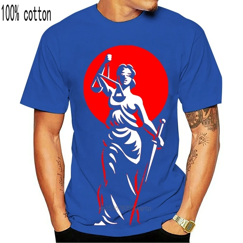 New The Goddess Of Justice Themis MenS Tee -Image By Funny Design Tee Shirt