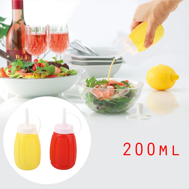Бутылка для кетчупа 200 мл соус соуса с уксусом салат из майона приправа гаджет Dolce