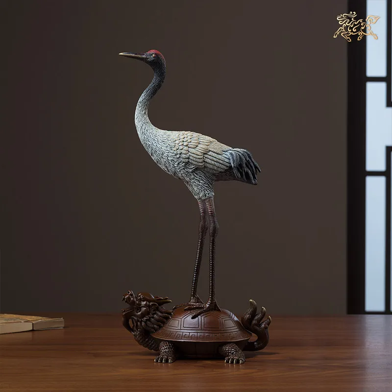 Китайская антикварная модель, яркая черепаха, фотоэлемент для свадьбы, благоприятный и полезный подарок на день рождения