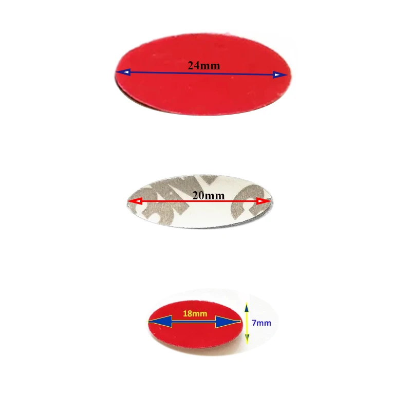 

24*10mm big size emblem for FORDCar Key logo sticker 20*7mm 18*7mm irregular shape car emblem sticker