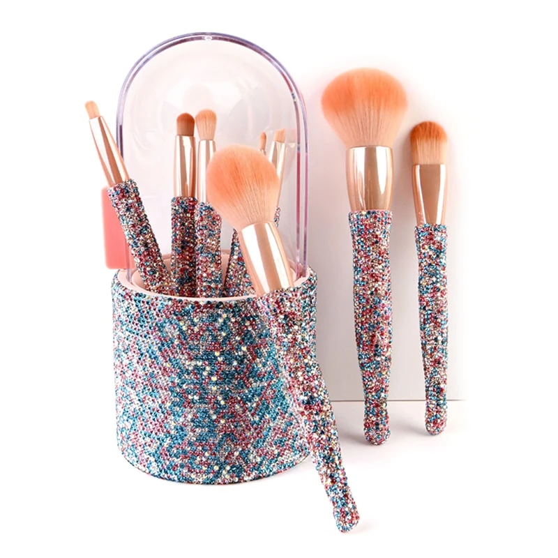 

8 шт., синтетические кисти для макияжа