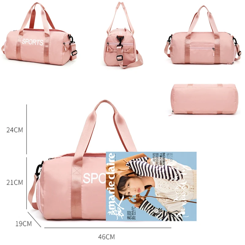 Women's Bags Dry Wet Separation Shoes Luggage handbag Yoga Hand Bag For Women Travel Gym swimming Fitness Sports Bag Training