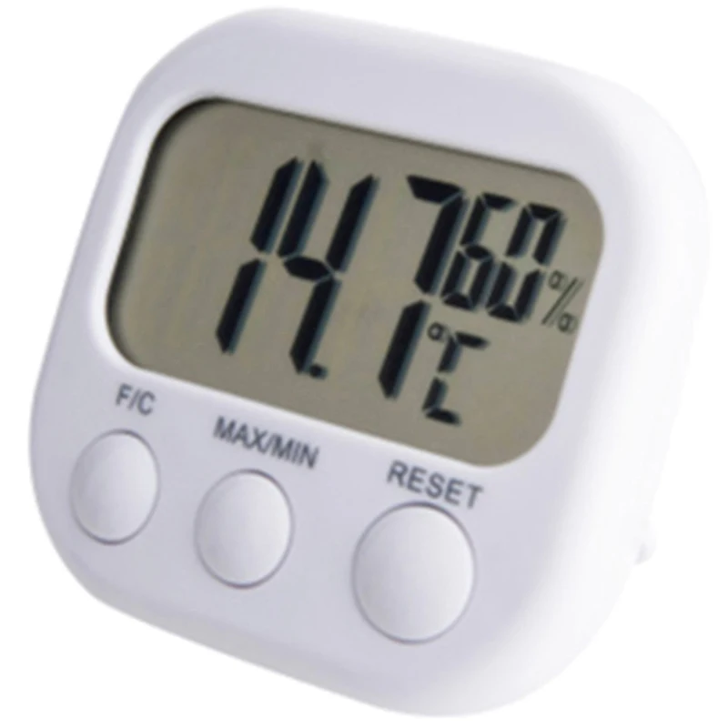 new indoor room lcd electronic meter gauge digital thermometer hygrometer high quality free global shipping