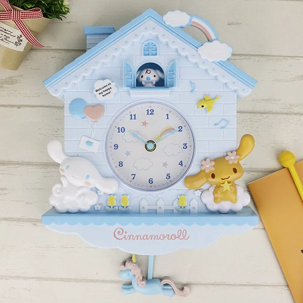 12 дюймов мультфильм My Melody Swing Дети Девочки Часы настенные кварцевые домашний декор для спальни Liveroom лучшие продажи продуктов - Цвет: Yugui dog
