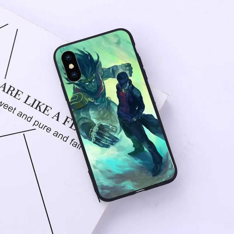 

Jojo's Bizarre Adventure anime Phone Case for iPhone 11 12 mini pro XS MAX 8 7 6 6S Plus X 5S SE 2020 XR custom protective cover