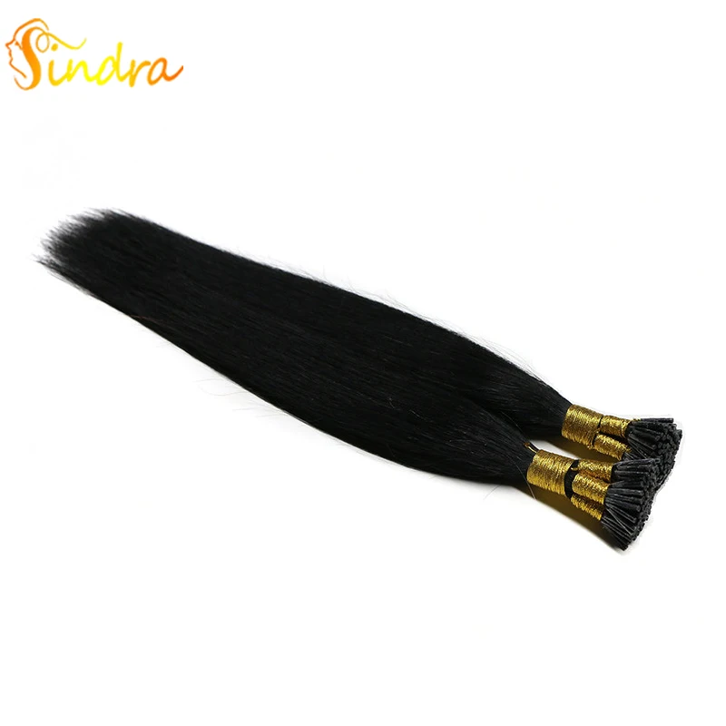 Sindra волосы светлого цвета кератиновые удлинители I Tip для наращивания волос