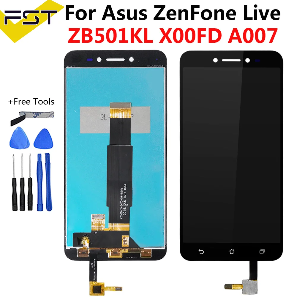 ЖК дисплей и дигитайзер сенсорного экрана в сборе для Asus ZenFone Live ZB501KL X00FD A007 5 0