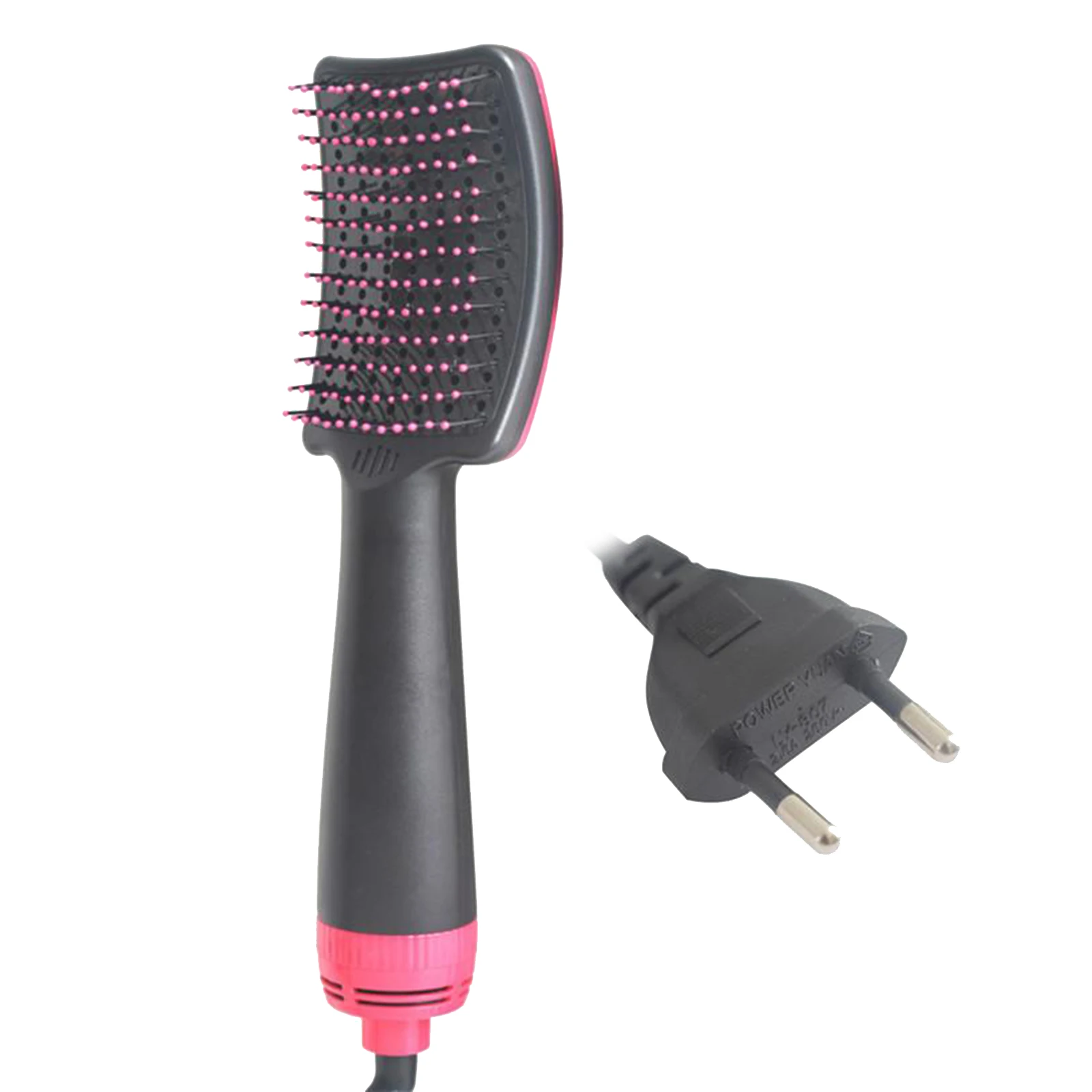 

Hot Air Hair Dryer Brush Hair Straightening Negative Ion Ceramic EU Plug