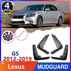 Брызговик для автомобильной шины, брызговик для Lexus GS GS200 GS250 GS300 GS350 GS450 L10 2012  2019 2015, брызговик, аксессуары, автомобильные товары
