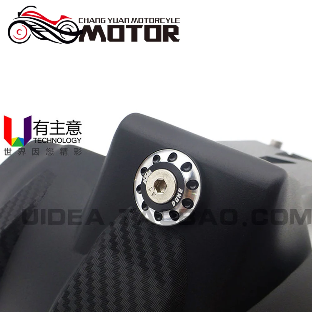 Accesorios de motocicleta para KTM DUKE 390 DUKE250 2018 rueda Hugger protección contra salpicaduras soporte guardabarros traser |
