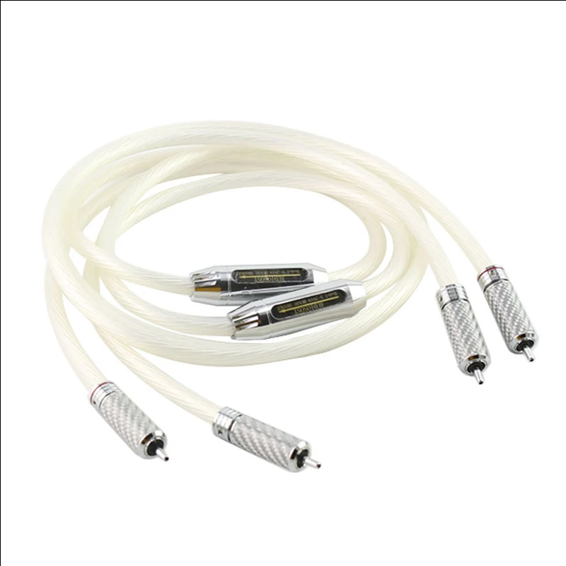 Пара hi-fi стерео пара RCA кабель высокая производительность Hi-Fi аудио 2rca к