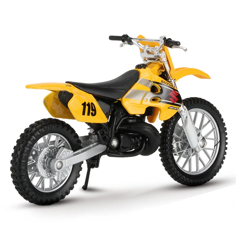 Maisto 1:18 Масштаб Модель мотоцикла Игрушка сплав RM-250 Горный мотоцикл коллекционные игрушки для детей подарок для мальчика