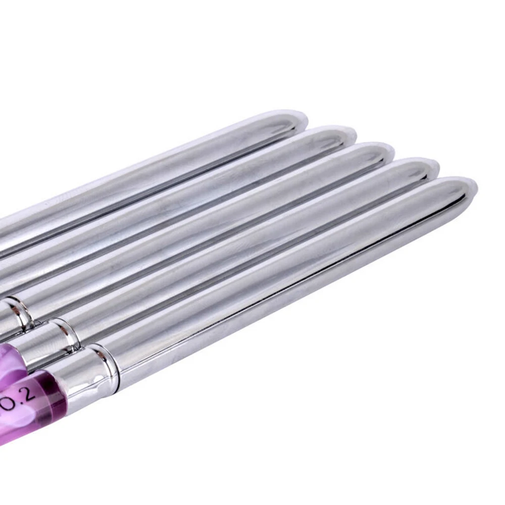 2 шт Высокая Qality акриловая кисть для дизайна ногтей УФ-гель маникюра Гель-лак