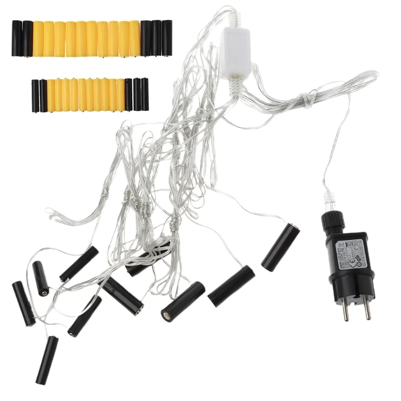 

10in1 5AA+5AAA Battery Eliminator Power Supply Adapter Replace AA AAA Battery for Christmas LED Light Toy Walkie Talkie