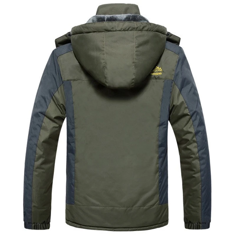 Winter parka men size XL-6XL 7XL 8XL 9XL Jackets Mens Plus velvet Thicken Hooded Windbreaker coats men's casual warm jacket coat