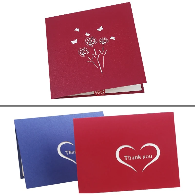 

3D Novelty Pops Up Thanksgiving Cards Flowers Card Anniversary Gifts Cherry Tree Wedding Invitations Cards Greeting Cards