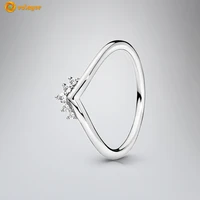volayer 925 sterling silver ring tiara wishbone ring original 925 silver women rings ngagement ring women jewelry making