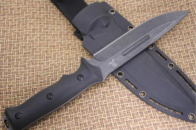 ToughKeng уплотнения военный боевой нож с фиксированным лезвием CNC G10 Ручка Открытый прямой нож для выживания жесткий, крепкий