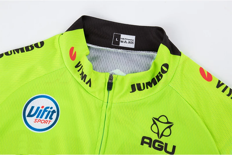 Зима, куртки для велоспорта JUMBO TEAM 9D, велосипедные штаны, Ropa Ciclismo, Мужские Термо флисовые, pro трикотаж для велосипедистов, одежда для велоспорта