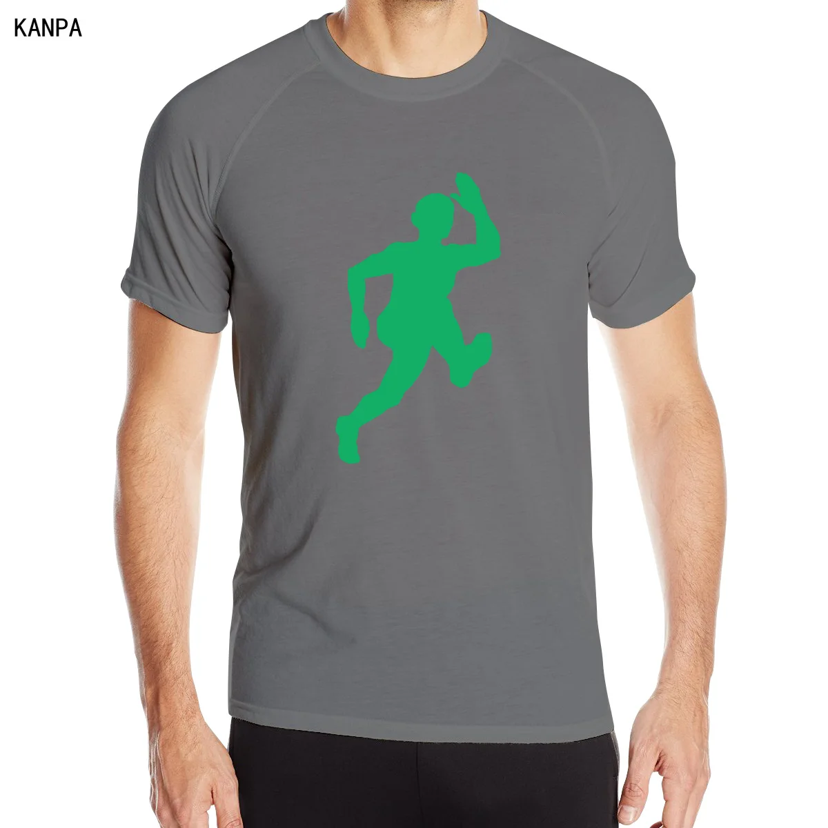 

Men Quick Dry Running T Shirt Climbing Sports Professional Breathable Camping Hiking Cycling T-shirts Tees Size S-3XL