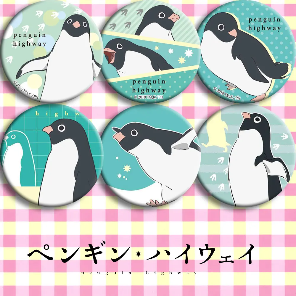 

Penguin Highway Anime Badge 58mm Theatrical Edition Second Yuan Peripheral Gift Custom Poster Customes badge