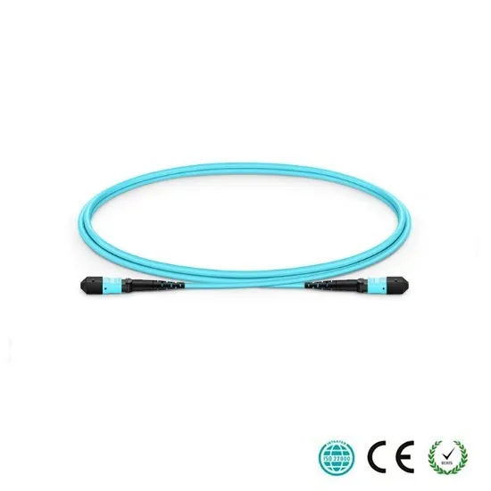 2m  MPO Patch Cable OM3 UPC Fiber jumper Female to Female Patch Cord multimode Trunk Cable,Type A Type B Type C